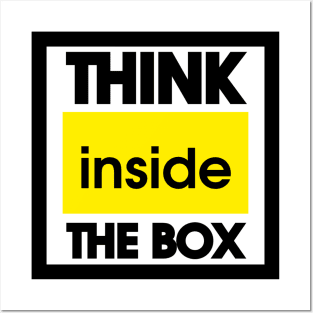 Think Inside the Box Posters and Art
